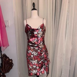Cinq à sept mini, NWT, floral cocktail dress